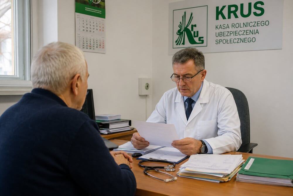 Komisja lekarska KRUS, jak się przygotować i jakie dokumenty zabrać